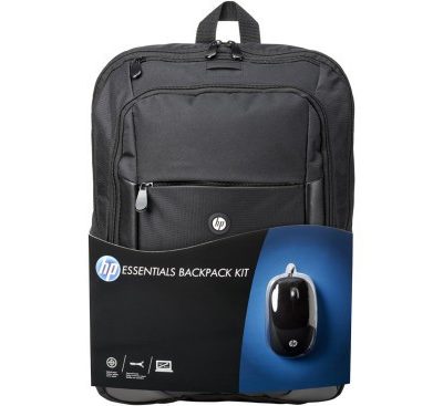 Backpack, HP Essentials Kit, 16'' + Mouse (E5L03AA)