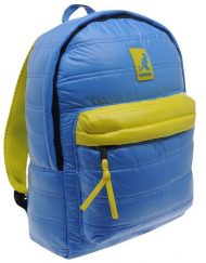 Backpack, Kangol Padded - полиестерна раница за преносими компютри до 15.4'', Син (23548)