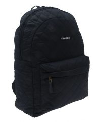 Backpack, Kangol Quilted - полиестерна раница за преносими компютри до 15.6'', Черен (23549)