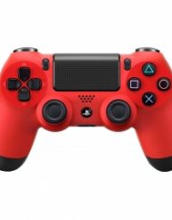 Безжичен джойстик Sony DualShock 4 за PlayStation 4  червен