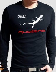 Блуза с дълъг ръкав Ауди Куатро (Audi Quattro Black)