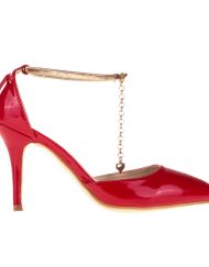 Дамси обувки Lizette червени