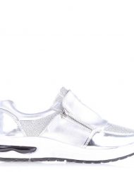 Дамски спортни обувки Catina сребристи