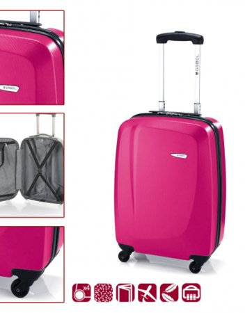 Gabol ABS куфар 55 см. цикламен - Line 11232221
