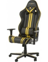 Геймърски стол DXRacer Racing Black Yellow