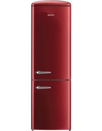 Хладилник, Gorenje ORK192R, А++, 326 литра, Ретро дизайн