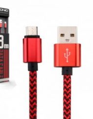 Кабел USB Data cable Ldnio - 3m червен LS30