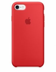 Калъф Apple iPhone 7 Silicone Red