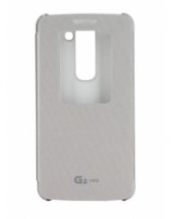 Калъф за смартфон LG QuickWindow за LG G2 Mini Silver
