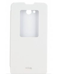 Калъф за смартфон LG QuickWindow за LG L90 White
