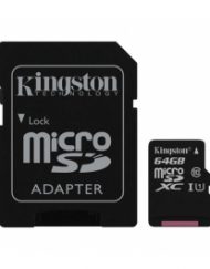Карта памет Kingston microSDXC 64GB Class 10 UHS-I