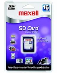 Карта памет MAXELL SD 16GB CLASS 4