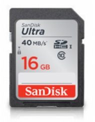 Карта памет SanDisk Ultra SDHC 16GB Class 10 UHS