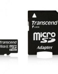 Карта памет Transcend microSDHC 16GB Class 4