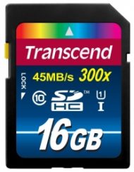 Карти памет Transcend SDHC 16GB Class 10