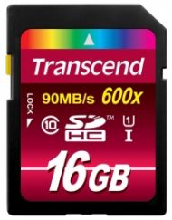 Карти памет Transcend SDHC 16GB UHS-I