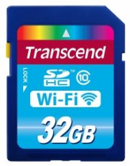 Карти памет Transcend Wi-Fi SDHC 32GB