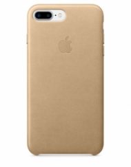 Кожен калъф за Apple iPhone 7 Plus Бежов