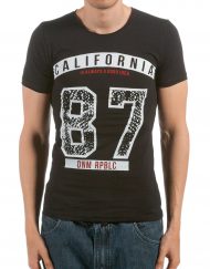 Мъжка черна тениска California 87