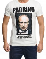 Мъжка тениска с надпис PADRINO №875187