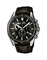 Мъжки часовник Casio Edifice черен с показване на дата и ден