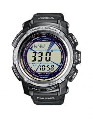 Мъжки часовник Casio Pro Trek черен с барометър