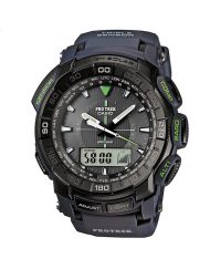 Мъжки часовник Casio Pro Trek черен с компас