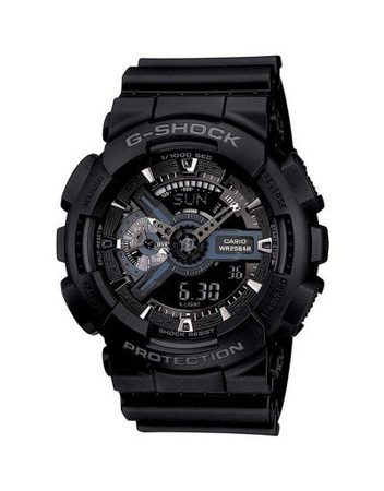 Мъжки спортен часоник Casio G-SHOCK черен с определяне на средна скорост