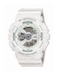 Мъжки спортен часовник Casio G-SHOCK бял със захабен ефект