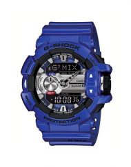 Мъжки спортен часовник Casio G-SHOCK лилав с черни детайли