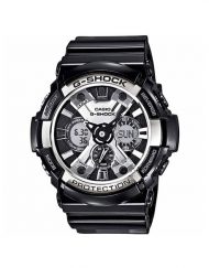 Мъжки спортен часовник Casio G-SHOCK със сребристи детайли по циферблата