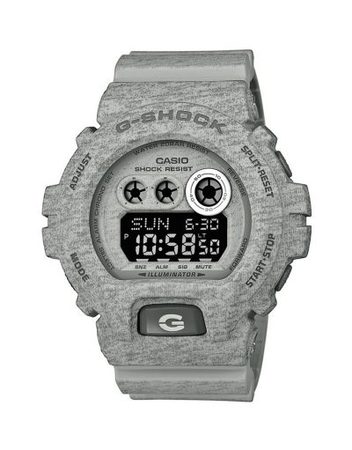 Мъжки спортен часовник Casio G-SHOCK сив с тъмно сиви надписи