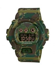 Мъжки спортен часовник Casio G-SHOCK зелен камуфлаж