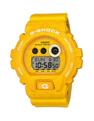 Мъжки спортен часовник Casio G-SHOCK жълт с бели надписи