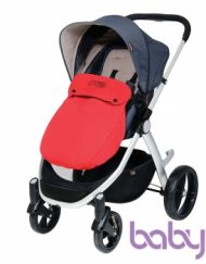 Mountain Buggy Покривало за крачета Cosmopolitan Червено