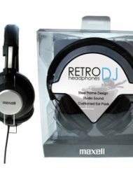 Слушалки Maxell Retro DJ Black