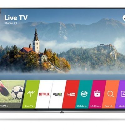 TV LED, LG 43'', 43UJ6517, Smart, 1200PMI, WiDi, WiFi, UHD 4K