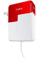 USB Charger, TwelveSouth PlugBug - адаптор за MacBook и захранване за iPad, US стандарт + EU преходник (8739)