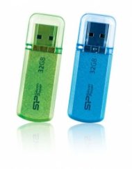 USB Флаш памет Silicon Power Helios Blue 16GB 2.0