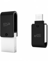 USB Флаш памет Silicon Power Mobile X21 Black 16GB OTG 2.0