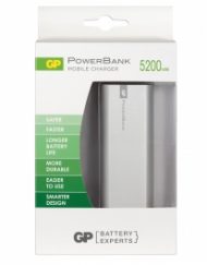 Външна батерия GP power bank GPFN05001 5200mAh Li