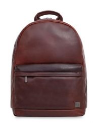 Backpack, Knomo Albion 15'', луксозна кожена раница, Кафяв (29888)