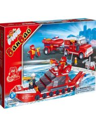 BANBAO Конструктор Пожарна кола и лодка 8312