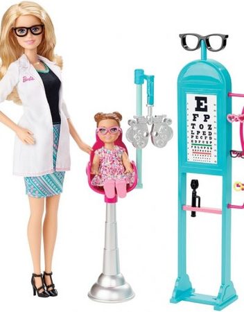 BARBIE Кукла с аксесоари ОЧЕН ЛЕКАР CMF42