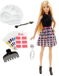 BARBIE Кукла с фризьорски салон " Миксиране на цветовете" DHL90