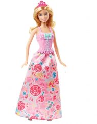 BARBIE Кукла с три приказни рокли DHC39