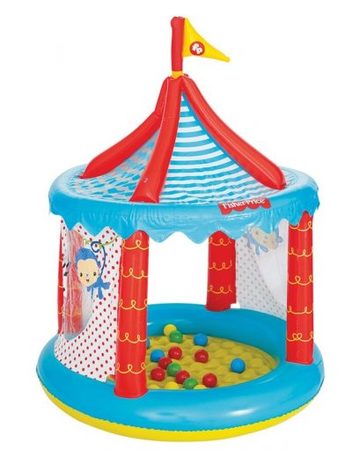 BESTWAY Надуваема цирк с топки FISHER PRICE 93505