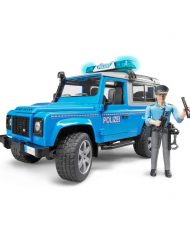 BRUDER Полицейска кола Land Rover Defender Station 2597