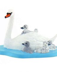 BULLYLAND Лебед с малки лебедчета