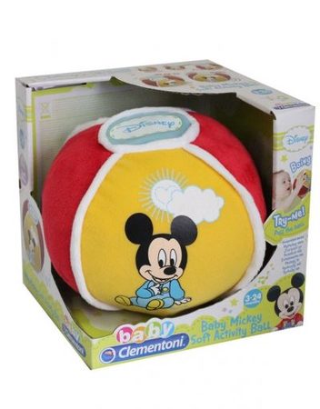 CLEMENTONI BABY Мека активна топка MICKEY MOUSE